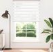 Maison Exclusive - Store double, blanc, 140x200 cm, largeur tissu 135,9 cm, polyester