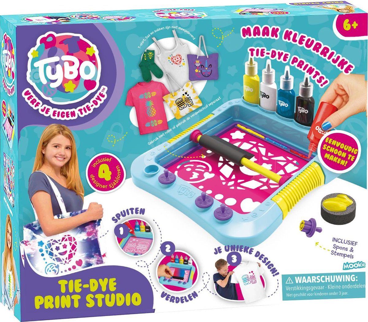 Tybo Tie-Dye Print Studio - MO1663 - 6+ jaar