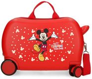 Mickey Mouse Kinderkoffer Best Friends Rood