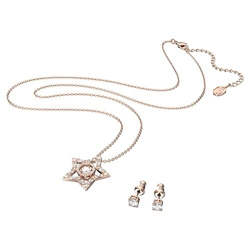 Swarovski Stella Set, Rose Goud