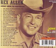 Cowboy Rex Allen Cowboy Under The Western Sky