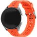 Strap-it Samsung Galaxy Watch 4 Classic 46mm siliconen bandje met patroon (oranje)