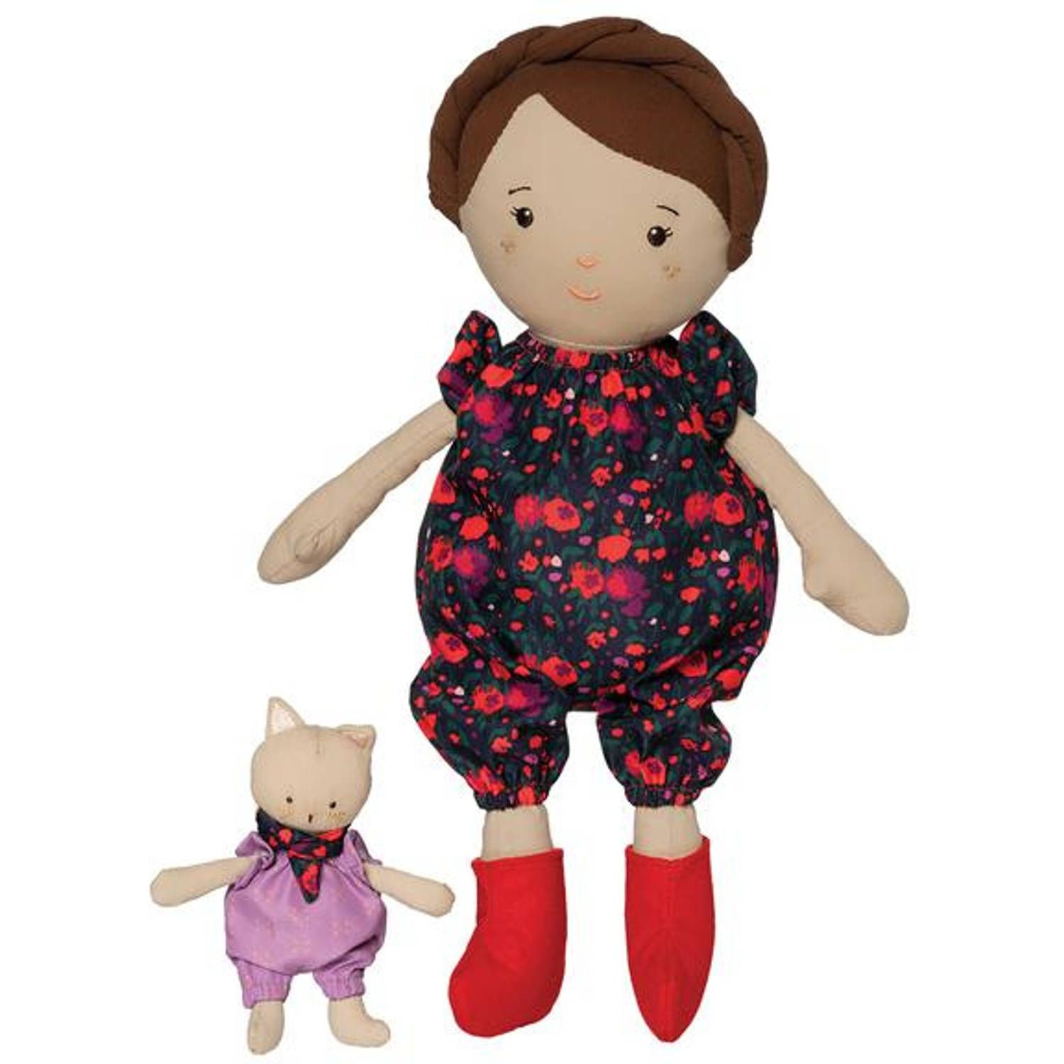 Manhattan Toy Pluchen Knuffel Playdate Friends 35,5 Cm 2-delig