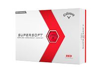 Callaway SuperSoft 2023 Golfballen - Rood - 12 Stuks