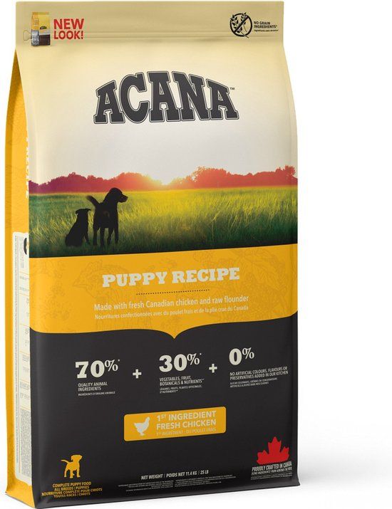 Acana Heritage Puppy Junior - 11.4 kg - Puppyvoer