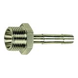RIEGLER Schroefslangaansluiting, R 3/4 a. voor slang LW 19, SW 32, roestvrij staal 1.4571, werkdruk max. 60 bar, bedrijfstemperatuur. Maximale 150 °C.