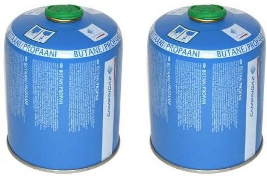 Campingaz 2x gasfles cartridge gasbus CV470 voor onkruidbrander