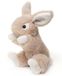 Uni-Toys - Konijn met slappe oren (beige) - 15 cm