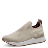Tamaris Dames 1-24752-44 sneakers, ivoor metallic, 40 EU