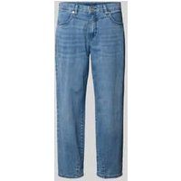 MAC BOBBIE straight leg jeans medium blue denim