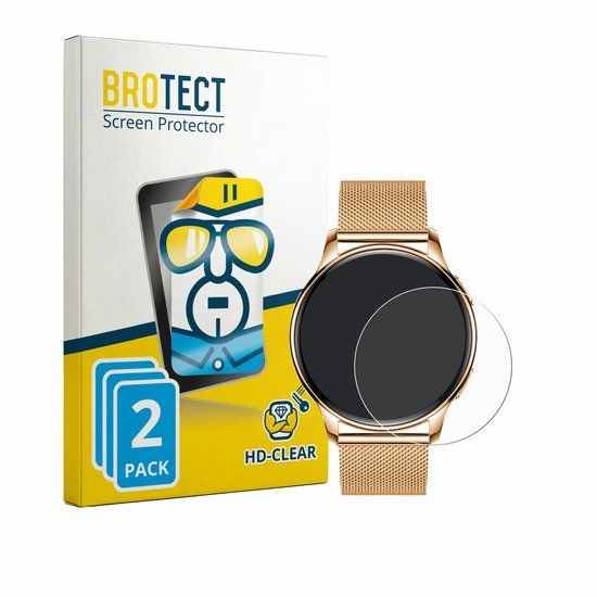 BROTECT - Screenprotector voor Siltcon Aurea SI151 - Folie Beschermfolie transparant 2 Stuks