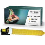 Evoke Yellow Toner for Ricoh Mpc-2800 3300Y Mpc2800Y Mpc3300Y Mpc2800 Mpc3300 841141 842044 Aficio Mp C2800 C3300 C3001 C3501