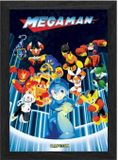 Level Up Labs Pixel Frames Mega Man: Robot Master Ambush (30cm x 25cm)