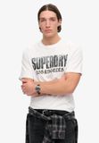 Superdry Photographic T-shirt met skate-logo en losse pasvorm Heren L Optic Katoen