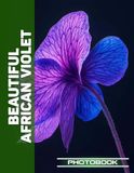 African Violet Stress Relief Photo Book