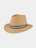 Hatland Claymont Panama Hoed Beige L