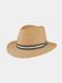 Hatland Claymont Panama Hoed Beige L