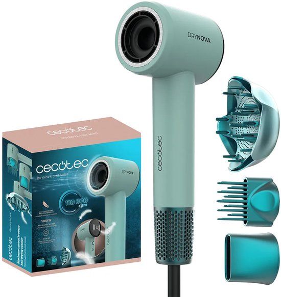 Cecotec DryNova 3in1 Mint – Haardroger – 1600W