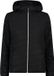 CMP Damesjack met capuchon Zwart Polyester M