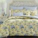 Laura Ashley Trooster Set, Katoen, Pastel Geel, Full/Queen