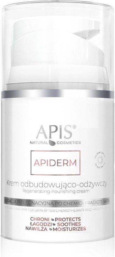 Apis Natural Cosmetics Apiderm herstellende en revitaliserende dagcrème SPF10 50ml