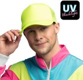 Boland Pet Fluo neongeel Neon,Geel - 56-62 - Volwassenen - Unisex - 80's & 90's - Disco