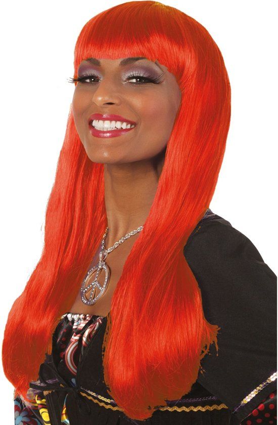 Feestbeest.nl Bobine de luxe lang oranje
