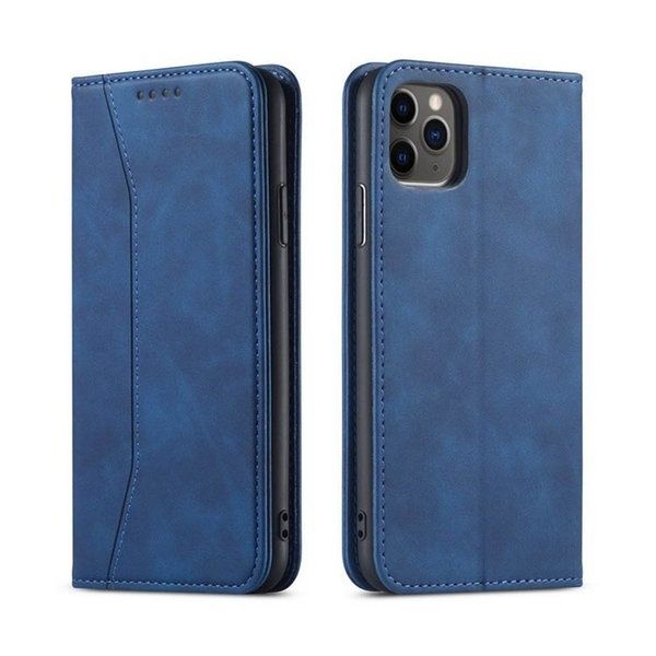 JVS Products 12 Pro Bookcase Hoesje - Apple iPhone 12 Pro - Blauw
