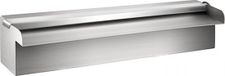 Happiq Fontaine de piscine milano - 122 cm - Éclairage LED RVB - Cascade - Inox