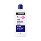 Neutrogena Noorse Formule Deep Moisture direct intrekkende bodylotion (400 ml) voor meer vocht bij droge huid, 400 ml