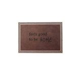 Zusss Tapis de sol Feels Good 50x70cm 100% Polyester Sable