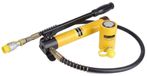Cric hydraulique 10 tonnes avec pompe et poignée en acier, convient aux voitures
