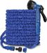 Elzusha - Tuyau d'arrosage extensible de 100 pieds avec raccords flexibles