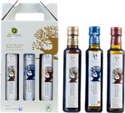 Molino de la Calzada Bol Cadeauset - Premium Extra Vierge Olijfolie, Koude Extractie, 3x250mL: D’Origen Picual-Lucio, Speciale Selectie Picual-Lucio-Arbequina, Arbequina - Spaanse Olijfolie