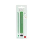 Legami Erasable Pen Refills - 3 Stuks Groen - Navulling