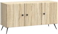 vidaXL TV Kast Sonoma Eiken 99 x 34,5 x 50 cm Bewerkt hout