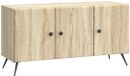vidaXL TV Kast Sonoma Eiken 99 x 34,5 x 50 cm Bewerkt hout