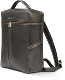 Negotia Kova Leren Rugzak 15,6 inch Zwart – Laptop Rugtas / Travel Backpack