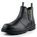 Chelsea Black Hammer Heren Instap Veiligheidslaarzen Chelsea Werkschoenen Leer Stalen Neus Werken Enkel Lichtgewicht Schoeisel S3 SRC 1600 Zwart (44 EU)