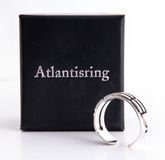 Atlantis ring open argent (taille homme)