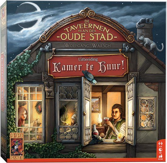 999 Games De Taveernen van de Oude Stad: Kamer te Huur! - Uitbreiding - Bordspel