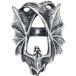 Alchemy Gothic - Gothic Ring - Stealth - zilverkleurig