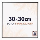 Dutch Frame Factory Fotolijst 30x30 cm - Kunststof - Zwart Mat - Easy