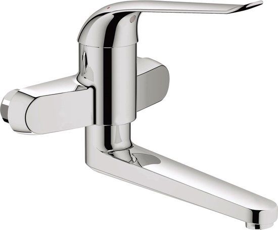 GROHE Euro Wastafelmengkraan - Wandmontage - Chroom - 32767000