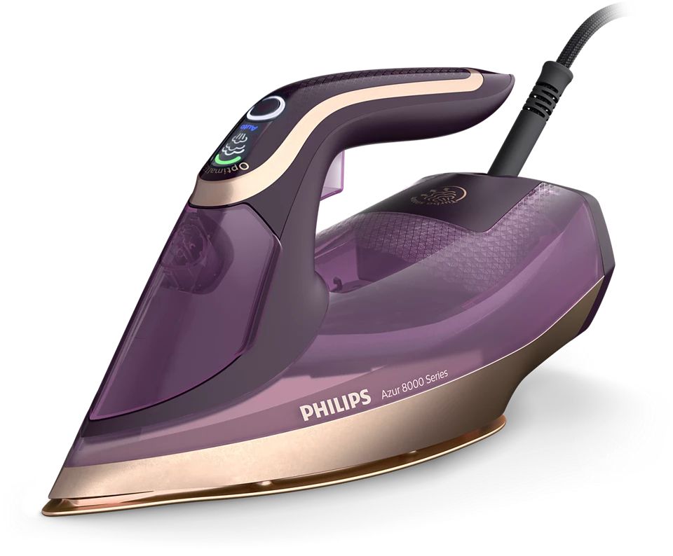 Philips DST8040/30 Steam Iron | SteamGlide Elite Soleplate | 3000W - Purple