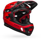 Bell Super DH MIPS Fietshelm - matt/gloss red/black fasthouse