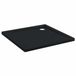 vidaXL Douchebak met stippen, 90 x 90 x 4 cm, ABS, Zwart