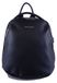 Momo Design Sac à dos Homme Noir avec Fermeture Éclair Polyester et Coton Black B UNICA 32x40x15 cm MO-03SF-BLACK