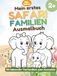 Mein erstes Safari-Familien-Ausmalbuch: 50 liebevolle Tierfamilien zum Ausmalen