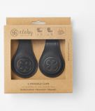 Cloby Magnetische clip voor zonnedoek - Leer - Zwart